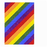 Lgbt Pride Motif Flag Pattern 1 Large Garden Flag (Two Sides) Back