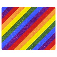 Lgbt Pride Motif Flag Pattern 1 Double Sided Flano Blanket (medium) 