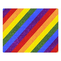 Lgbt Pride Motif Flag Pattern 1 Double Sided Flano Blanket (large) 