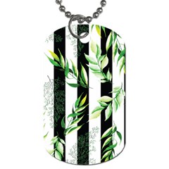 Minimal Stripes Pattern Dog Tag (two Sides) by designsbymallika