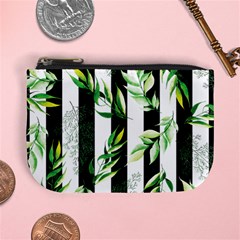 Minimal Stripes Pattern Mini Coin Purse by designsbymallika