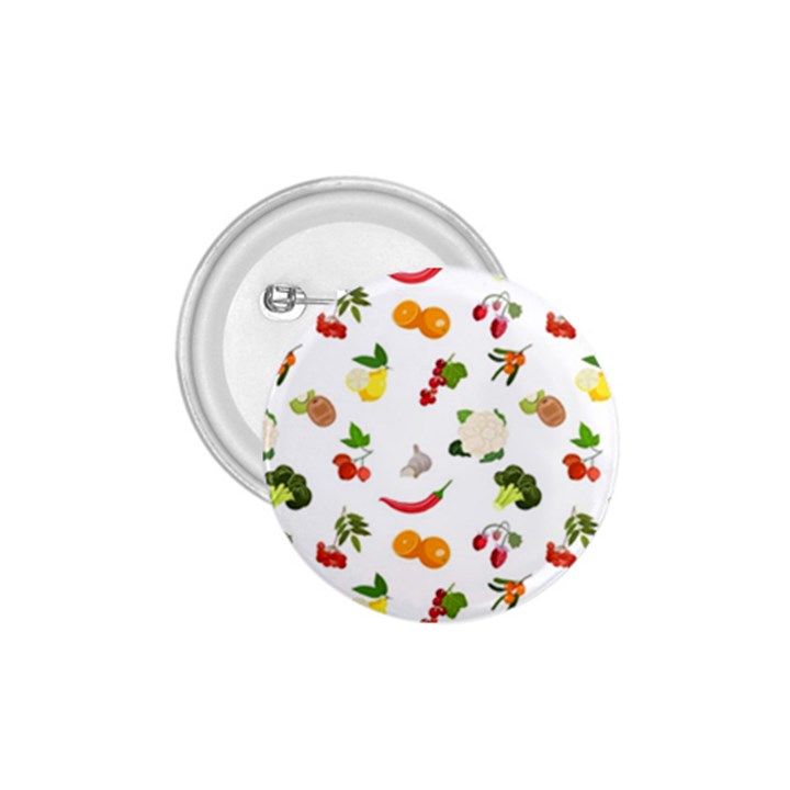 Fruits, Vegetables And Berries 1.75  Buttons