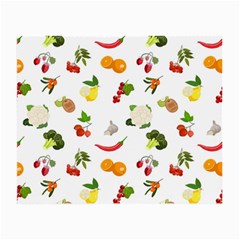 Fruits, Vegetables And Berries Small Glasses Cloth (2 Sides) by SychEva