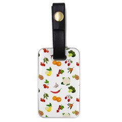 Fruits, Vegetables And Berries Luggage Tag (one Side) by SychEva