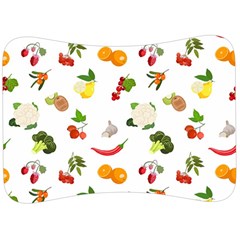 Fruits, Vegetables And Berries Velour Seat Head Rest Cushion by SychEva