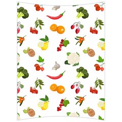 Fruits, Vegetables And Berries Back Support Cushion by SychEva