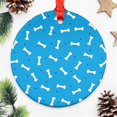 Dog Love Ornament (round) by designsbymallika