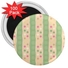 Circular Minimal Art 3  Magnets (100 Pack) by designsbymallika