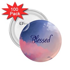 Blessed 2 25  Buttons (100 Pack)  by designsbymallika