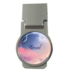 Blessed Money Clips (round)  by designsbymallika