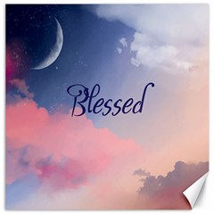 Blessed Canvas 12  X 12  by designsbymallika