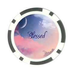 Blessed Poker Chip Card Guard (10 Pack) by designsbymallika