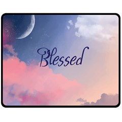 Blessed Fleece Blanket (medium)  by designsbymallika