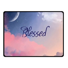 Blessed Fleece Blanket (small) by designsbymallika