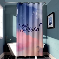 Blessed Shower Curtain 36  X 72  (stall)  by designsbymallika