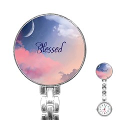 Blessed Stainless Steel Nurses Watch by designsbymallika