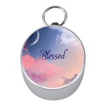 Blessed Mini Silver Compasses Front