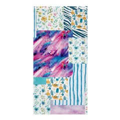 Blue Wavespastel Shower Curtain 36  X 72  (stall)  by designsbymallika