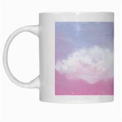 Evening Sky Love White Mugs by designsbymallika