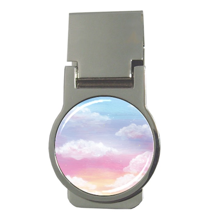 Evening Sky Love Money Clips (Round) 