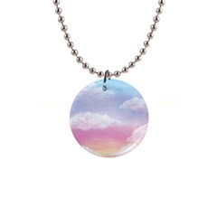 Evening Sky Love 1  Button Necklace by designsbymallika