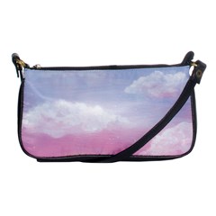 Evening Sky Love Shoulder Clutch Bag by designsbymallika