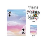 Evening Sky Love Playing Cards 54 Designs (Mini) Front - Spade10