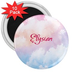 Elysian 3  Magnets (10 Pack)  by designsbymallika