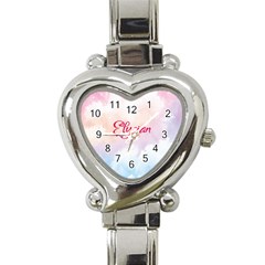 Elysian Heart Italian Charm Watch by designsbymallika