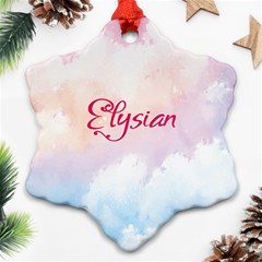 Elysian Ornament (snowflake) by designsbymallika