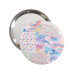 Pastel Love 2 25  Handbag Mirrors by designsbymallika