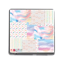 Pastel Love Memory Card Reader (square 5 Slot) by designsbymallika