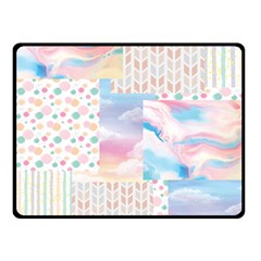 Pastel Love Fleece Blanket (small) by designsbymallika