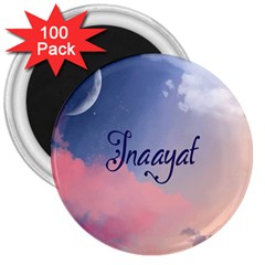 Inaayat 3  Magnets (100 Pack) by designsbymallika