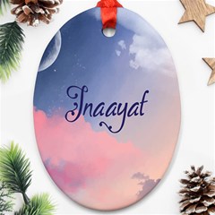 Inaayat Oval Ornament (two Sides) by designsbymallika