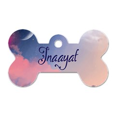 Inaayat Dog Tag Bone (one Side) by designsbymallika