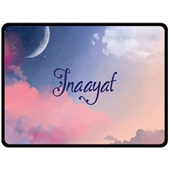 Inaayat Fleece Blanket (large)  by designsbymallika