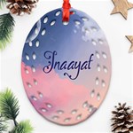 Inaayat Ornament (Oval Filigree) Front