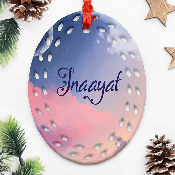 Inaayat Ornament (Oval Filigree)