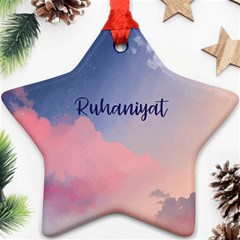 Ruhaniyat Star Ornament (two Sides) by designsbymallika