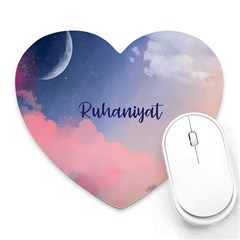 Ruhaniyat Heart Mousepads by designsbymallika