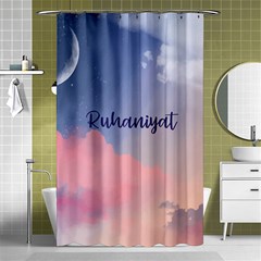 Ruhaniyat Shower Curtain 48  X 72  (small)  by designsbymallika