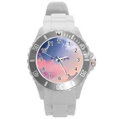 Ruhaniyat Round Plastic Sport Watch (l) by designsbymallika