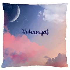 Ruhaniyat Large Cushion Case (one Side) by designsbymallika