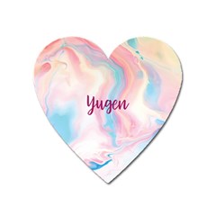 Yugen Heart Magnet by designsbymallika