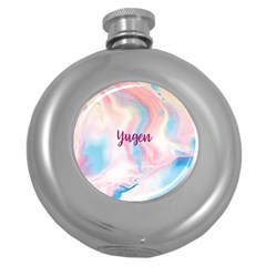 Yugen Round Hip Flask (5 Oz) by designsbymallika