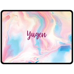 Yugen Fleece Blanket (large)  by designsbymallika