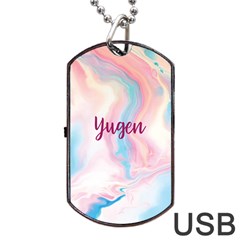 Yugen Dog Tag Usb Flash (one Side) by designsbymallika