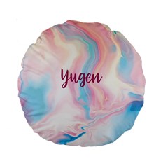 Yugen Standard 15  Premium Round Cushions by designsbymallika