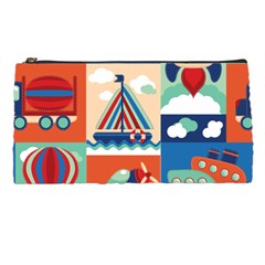 Travel With Love Pencil Case by designsbymallika